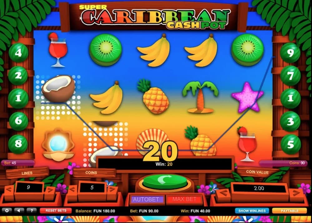 Super Caribbean Cashpot - 1x2gaming